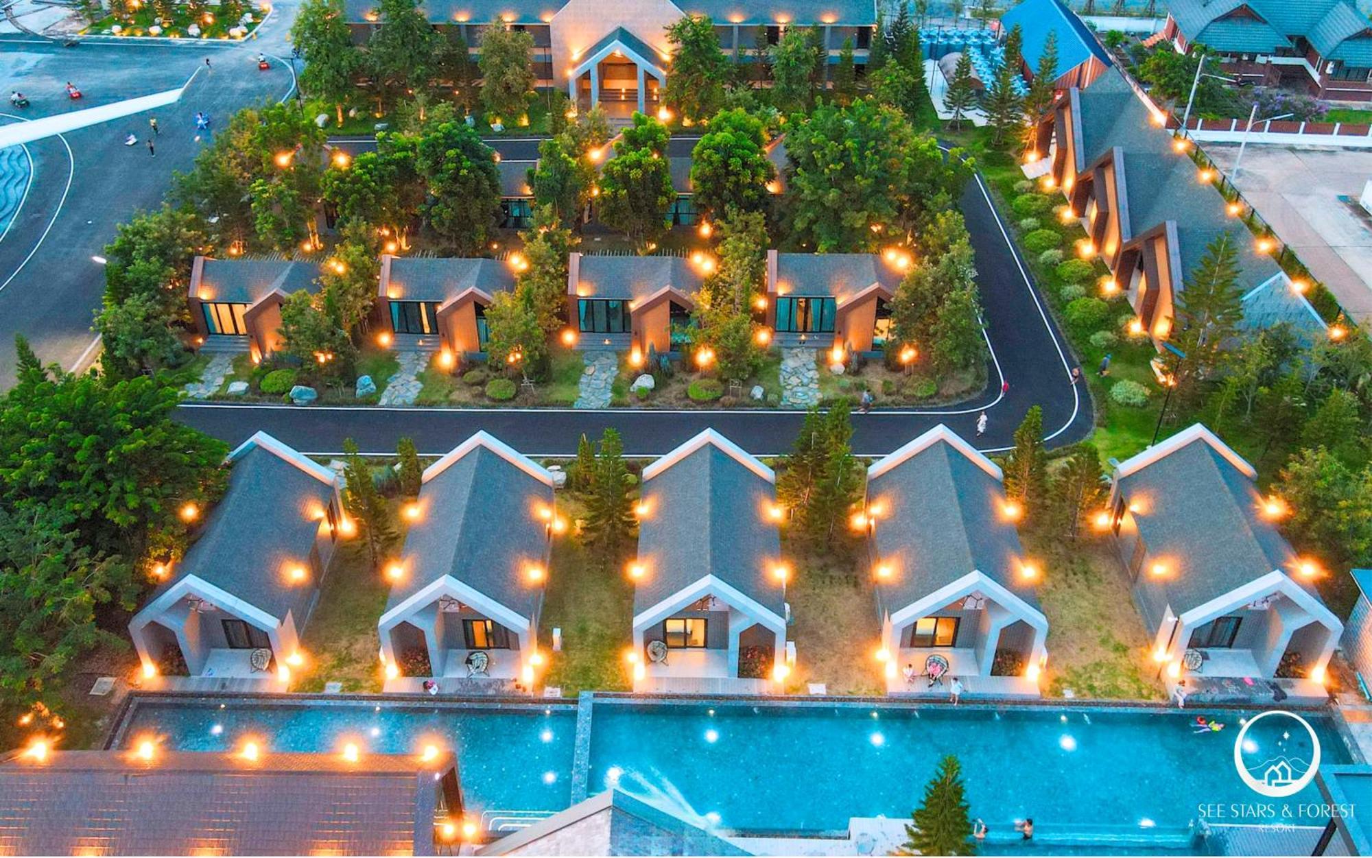 See Stars & Forest Resort Amphoe Sawang Daen Din Zewnętrze zdjęcie